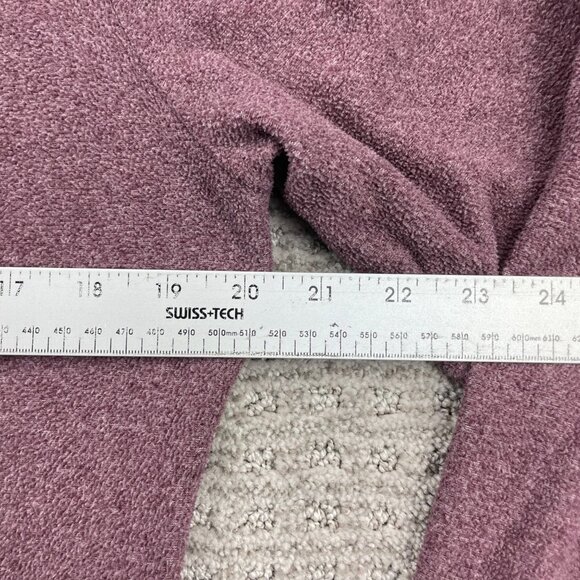 Bench Fleece Hoodie Sweater Women Size Extra Large XL Burgundy Activewear Sporty - Picture 8 of 9